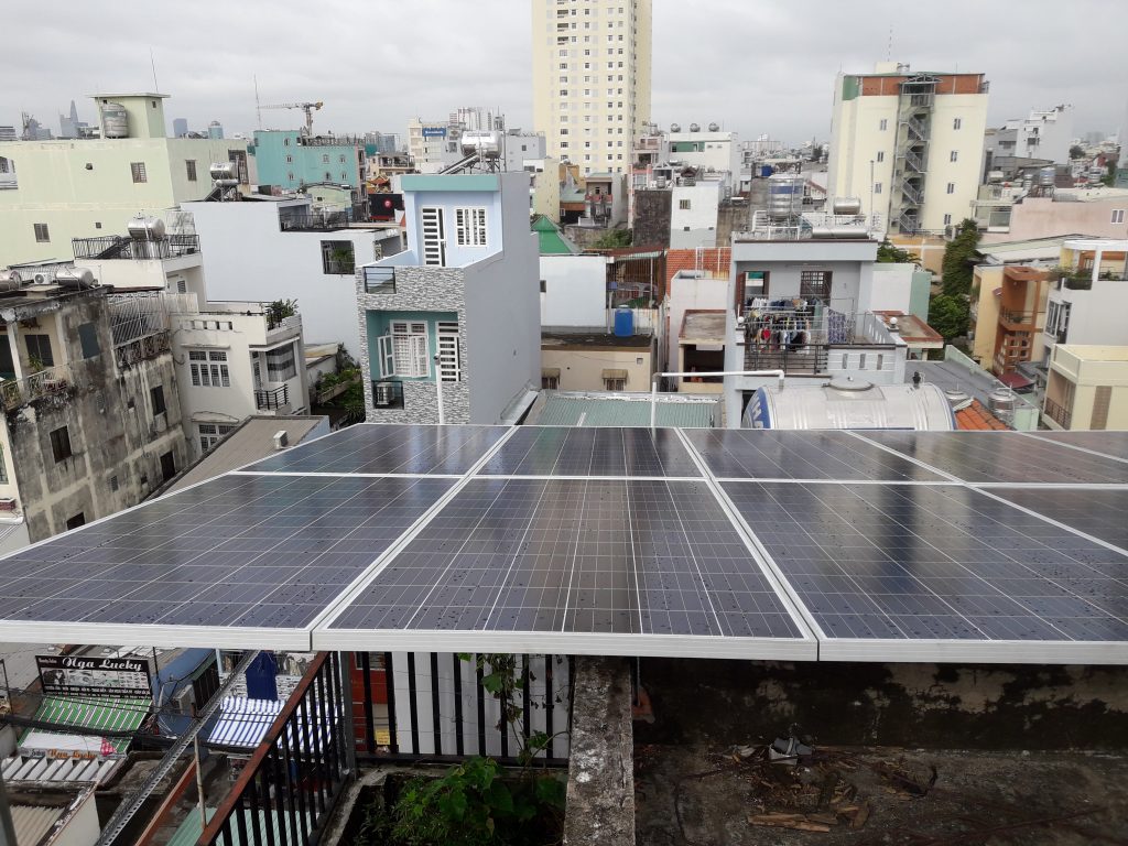 Lắp điện năng lượng mặt trời Phú Giáo, Bình Dương